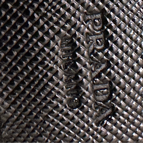 PRADA vintage black NWOT prada wallet. - Picture 4 of 6